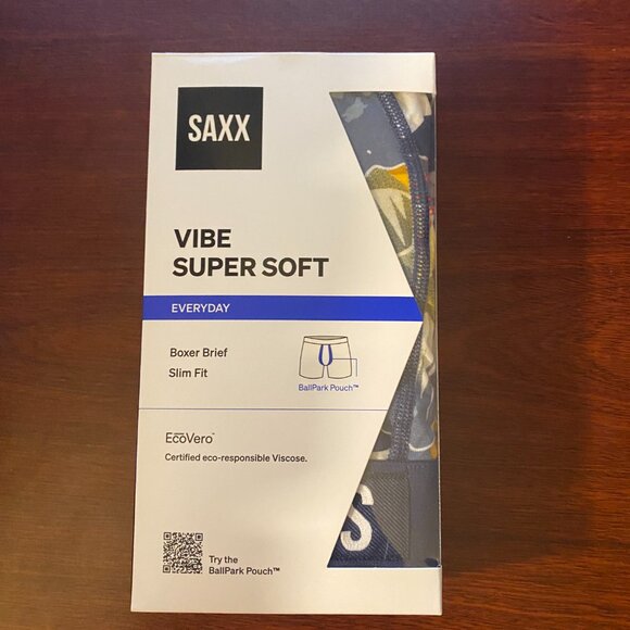 SAXX VIBE Boxer Briefs “Winter Skies" - Picture 3 of 4